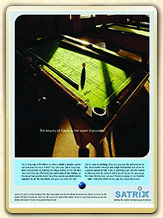 Advertsing - Satrix Pool Table Advert